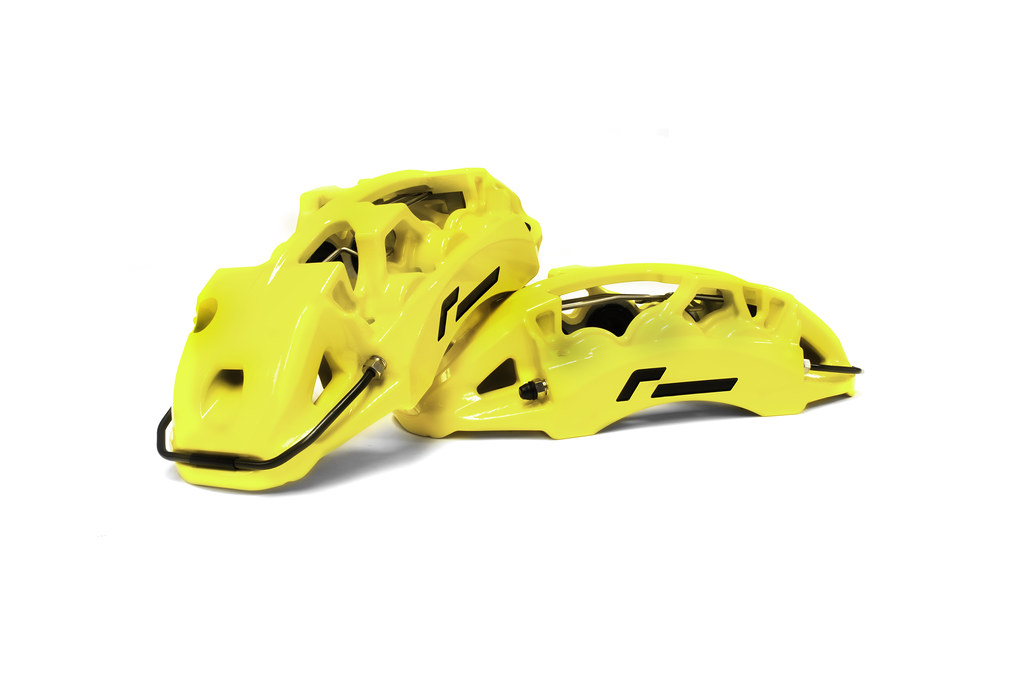RacingLine Stage 3 Big Brake Kit 380mm 6 Pot / MQB / YELLOW