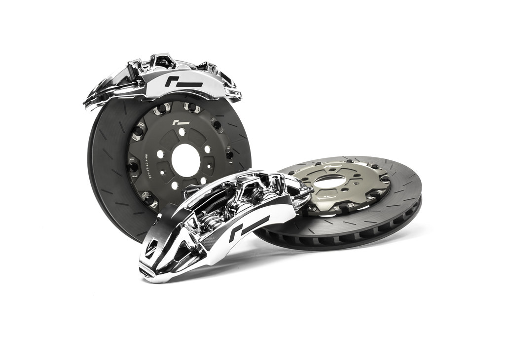 RacingLine Stage 3 Big Brake Kit 380mm 6 Pot / MQB / NICKEL CHROME