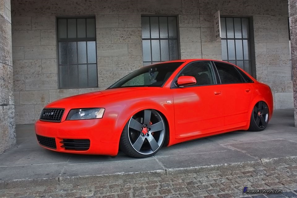 oli Audi A4 B6 GFK Kotflügel 3,5 cm verbreitert pro Seite