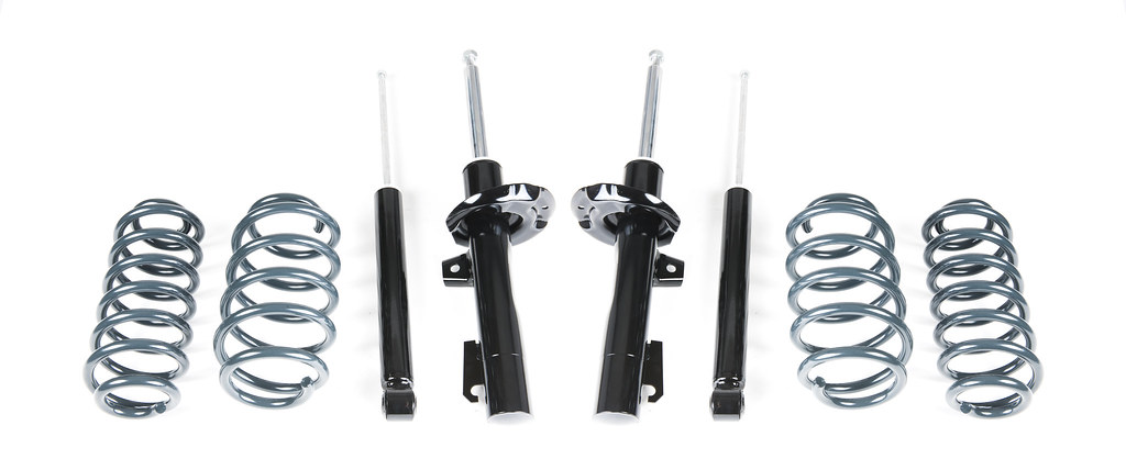 RacingLine Sport Spring & Damper Kit / A5-Platform FWD: Golf 5/6, A3 8P, Leon 2 (55mm strut)