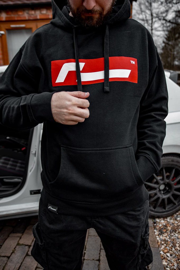 RacingLine Black/Red Hoodie