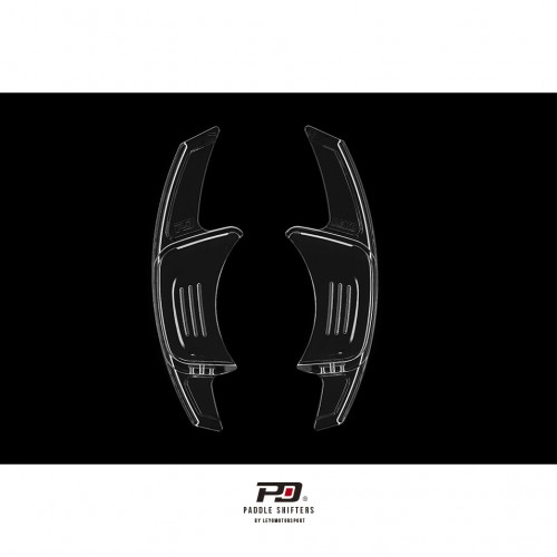 VW-GTI-Rline-Clear-Paddle-Shifter04-500x500-1 Leyo Motorsport Schaltwippen Transparent VW GTI / R ( Ghost Edition )
