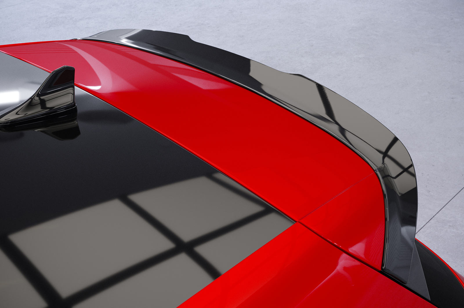 Heckflügel mit ABE für VW Golf 8 GTI, GTD, R / hochglanz schwarz Heckflügel mit ABE für VW Golf 8 GTI, GTD, R / hochglanz schwarz