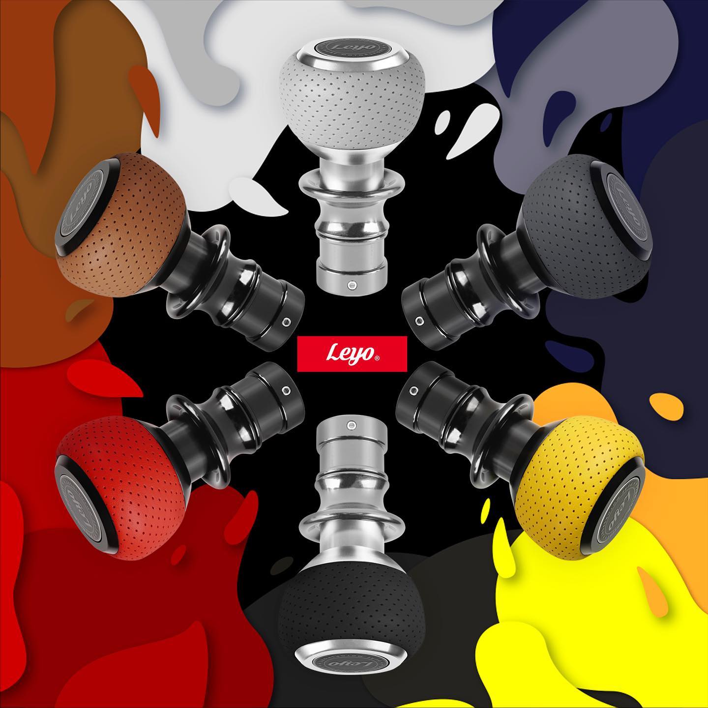 Leyo-Collection-KnoobsxL6czfWBGoALE Leyo Schaltknauf DSG "Color Edition"