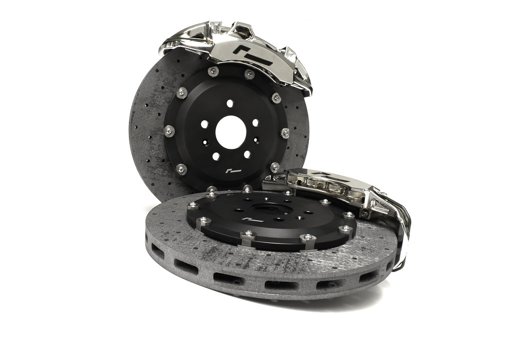 RacingLine Stage 3+ Carbon Brake Kit 380mm 6 Pot / A5 Platform / ANODIZED