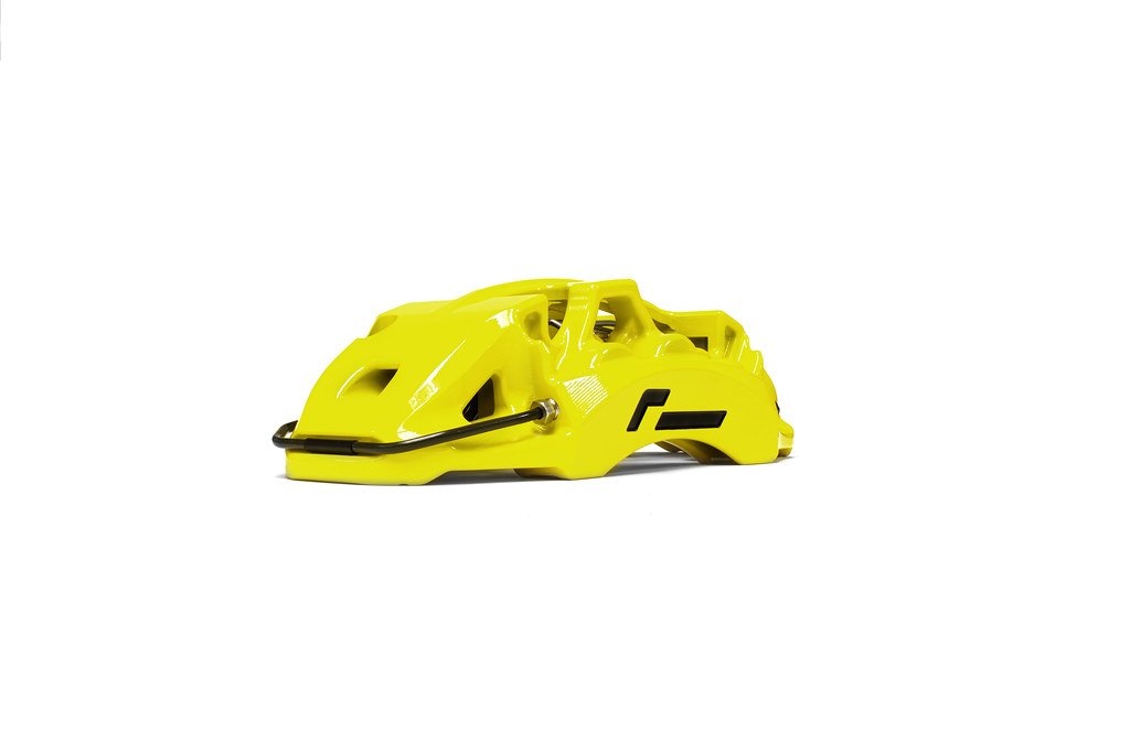 RacingLine Stage 3 Big Brake Kit 380mm 6 Pot / A5 Platform / YELLOW