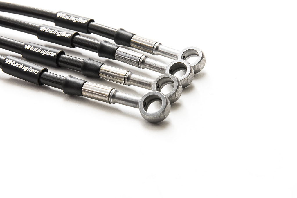 RacingLine Uprated Brake Line Kit Front and Rear - MQB